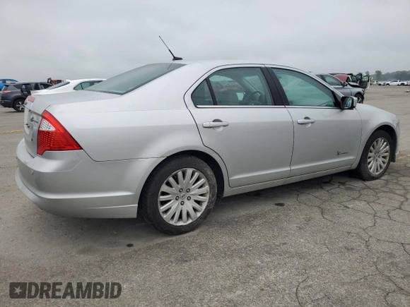 2010 Ford Fusion Hybrid with VIN 3FADP0L37AR379511, listed as a Copart auction lot 56175385 with 124,136 mi miles and Salvage title. Bid and sale history available at DreamBid. Image 3.