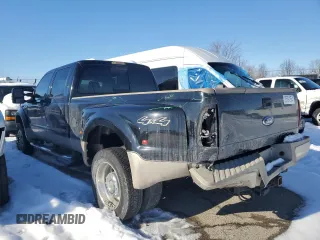 2008 Ford Super Duty F-450 DRW XL with VIN 1FTXW43R08EC23474, listed as a Copart auction lot 85691564 with 129,205 mi miles and Salvage Title. Bid and sale history available at carsss.com. Image 2.