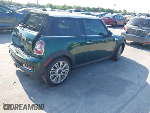 2012 MINI Hardtop S with VIN WMWSV3C50CT388026, listed as a IAAI auction lot 42093542 with 51,308 mi miles and . Bid and sale history available at DreamBid. Image 4.