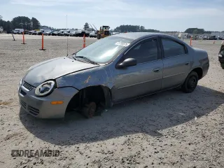 2005 Dodge Neon SXT with VIN 1B3ES56C65D260662, listed as a Copart auction lot 49780575 with 184,036 mi miles and Salvage Title. Bid and sale history available at carsss.com. Image 1.