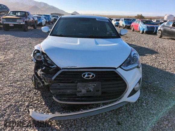 2016 Hyundai Veloster Turbo with VIN KMHTC6AE7GU284808, listed as a Copart auction lot 79896544 with 154,609 mi miles and Salvage Title. Bid and sale history available at carsss.com. Image 5.