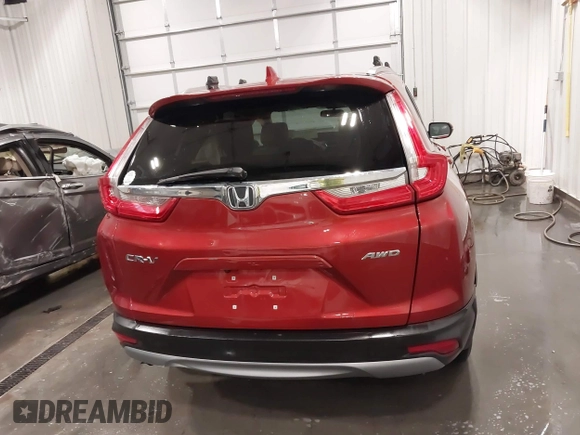2018 Honda CR-V EX with VIN 2HKRW2H55JH661562, listed as a IAAI auction lot 41925429 with 112,575 mi miles and . Bid and sale history available at DreamBid. Image 17.