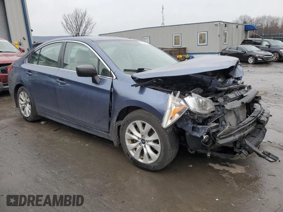 2017 Subaru Legacy with VIN 4S3BNAB65H3004640, listed as a Copart auction lot 78056113 with 0 mi miles. Bid and sale history available at carsss.com. Image 4.
