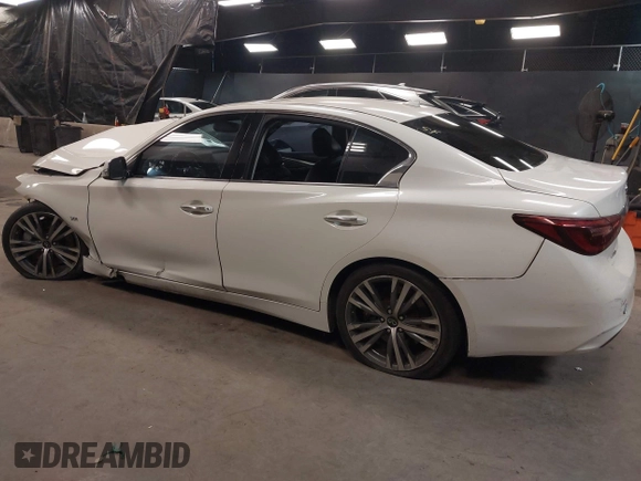 2020 Infiniti Q50 3.0t SPORT with VIN JN1EV7AR7LM253846, listed as a IAAI auction lot 41305150 with 45,560 mi miles. Bid and sale history available at carsss.com. Image 3.