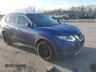 2019 Nissan Rogue SV with VIN JN8AT2MV9KW379176, listed as a IAAI auction lot 41768194 with 125,337 mi miles. Bid and sale history available at carsss.com. Image 1.