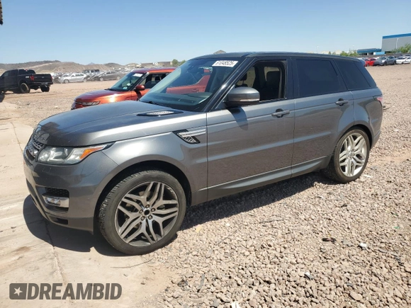 2014 Land Rover Range Rover Sport HSE with VIN SALWR2VF9EA307363, listed as a Copart auction lot 61048525 with 129,719 mi miles and Salvage title. Bid and sale history available at DreamBid. Image 1.