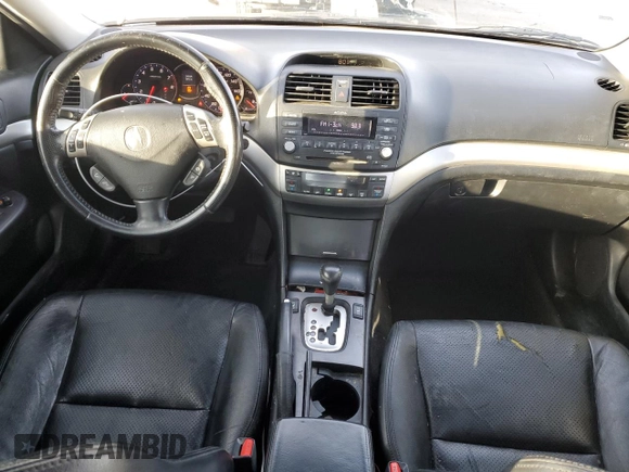 2006 Acura TSX with VIN JH4CL96836C024613, listed as a Copart auction lot 49825475 with 245,549 mi miles and Salvage Title. Bid and sale history available at carsss.com. Image 8.
