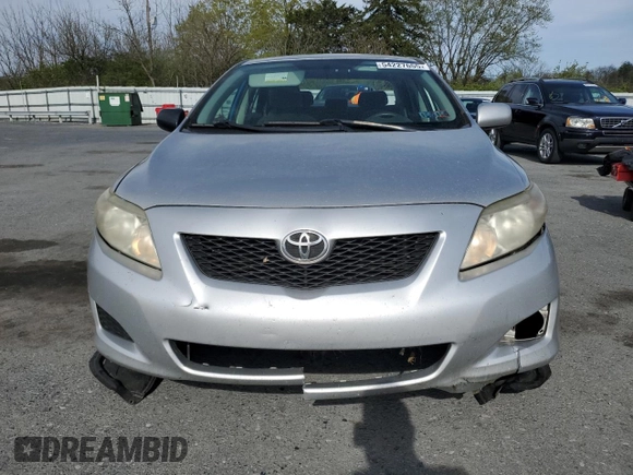 2009 Toyota Corolla with VIN JTDBL40E39J016154, listed as a Copart auction lot 54227655 with 195,545 mi miles and Salvage Title. Bid and sale history available at carsss.com. Image 5.