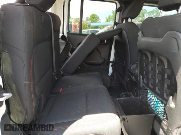 2022 Jeep Wrangler Unlimited Rubicon with VIN 1C4HJXFN2NW211037, listed as a Copart auction lot 49897115 with 21,878 mi miles and Salvage title. Bid and sale history available at DreamBid. Image 10.