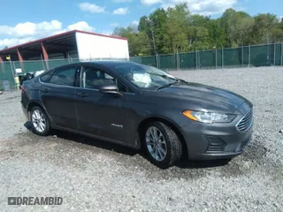 2019 Ford Fusion Hybrid SE with VIN 3FA6P0LU1KR120208, listed as a IAAI auction lot 36580738 with 80,679 mi miles. Bid and sale history available at carsss.com. Image 1.