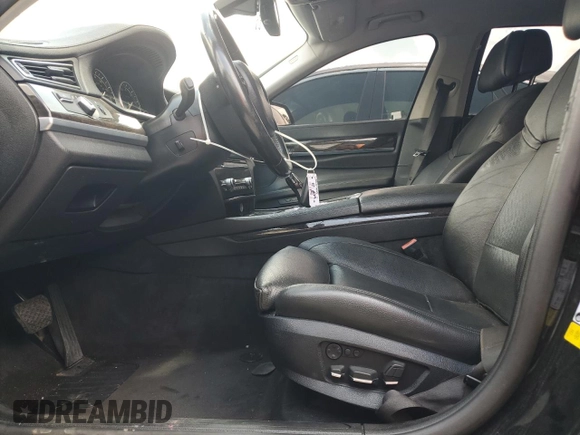2012 BMW 7 Series 740i with VIN WBAKA4C56CC613745, listed as a Copart auction lot 57342795 with 139,889 mi miles and Clean title. Bid and sale history available at DreamBid. Image 7.