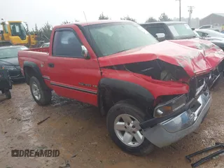 1997 Dodge 1500 with VIN 1B7HF16Y9VJ535351, listed as a IAAI auction lot 42000058 with 184,139 mi miles and . Bid and sale history available at DreamBid. Image 1.