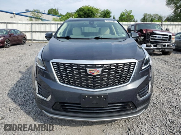 2022 Cadillac XT5 AWD Premium Luxury with VIN 1GYKNDRS9NZ126988, listed as a Copart auction lot 61019965 with 30,189 mi miles and Salvage title. Bid and sale history available at DreamBid. Image 5.