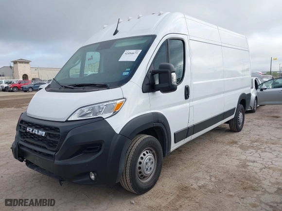 2025 Ram ProMaster Cargo Van Tradesman with VIN 3C6LRVDG1SE514190, listed as a IAAI auction lot 42054075 with 39,356 mi miles. Bid and sale history available at carsss.com. Image 17.