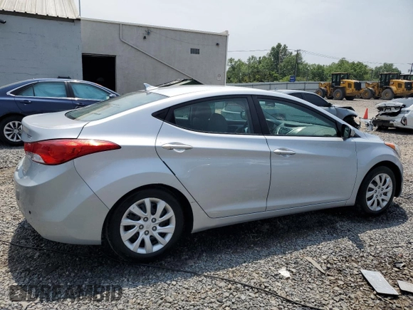 2011 Hyundai Elantra Limited z VIN 5NPDH4AE0BH027412, wystawiony jako Copart lot #58574475 z przebiegiem 141 620 mil mil oraz Szkoda całkowita • Salvage title. Historia ofert i sprzedaży dostępna na DreamBid. Obrazek 3.