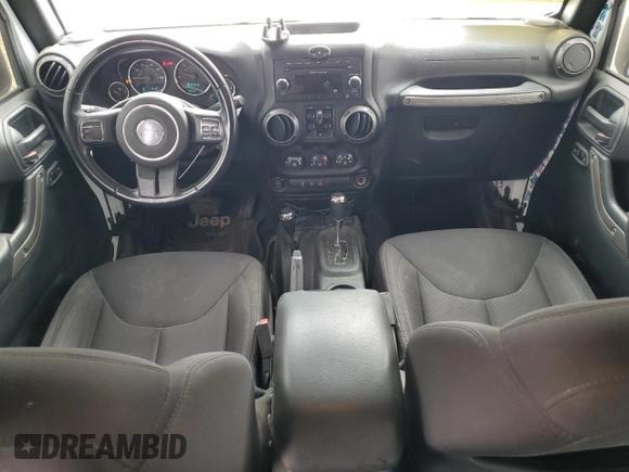 2018 Jeep Wrangler JK Unlimited Sport S with VIN 1C4HJWDG5JL864679, listed as a Copart auction lot 76408744 with 77,728 mi miles and Salvage Title. Bid and sale history available at carsss.com. Image 8.