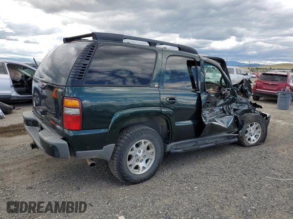 2002 Chevrolet Tahoe LT with VIN 1GNEK13Z12R305819, listed as a Copart auction lot 60952344 with 167,265 mi miles and Clean Title. Bid and sale history available at carsss.com. Image 3.