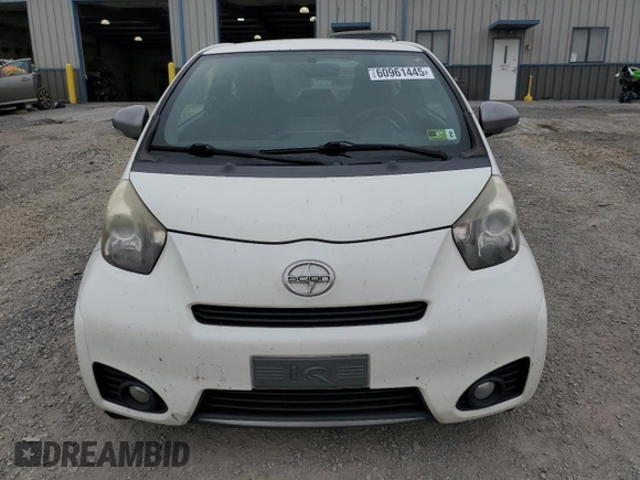 2012 Scion iQ z VIN JTNJJXB07CJ013314, wystawiony jako Copart lot #60961445 z przebiegiem 172 480 mil mil oraz Szkoda całkowita • Salvage title. Historia ofert i sprzedaży dostępna na DreamBid. Obrazek 5.