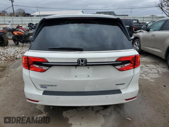 2022 Honda Odyssey Touring z VIN 5FNRL6H89NB039089, wystawiony jako Copart lot #81227004 z przebiegiem 50 881 mil mil oraz Szkoda całkowita • Salvage title. Historia ofert i sprzedaży dostępna na DreamBid. Obrazek 6.