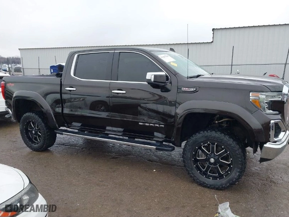 2019 GMC Sierra 1500 SLT with VIN 1GTU9DEL4KZ150449, listed as a IAAI auction lot 41187545 with 94,598 mi miles. Bid and sale history available at carsss.com. Image 14.