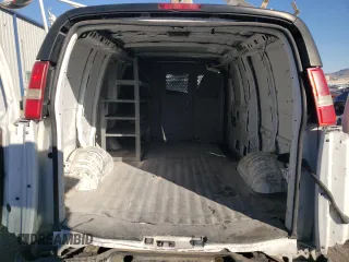 2010 Chevrolet Express Cargo with VIN 1GCZGFBA2A1167547, listed as a Copart auction lot 80991954 with 172,818 mi miles and Salvage title. Bid and sale history available at DreamBid. Image 10.