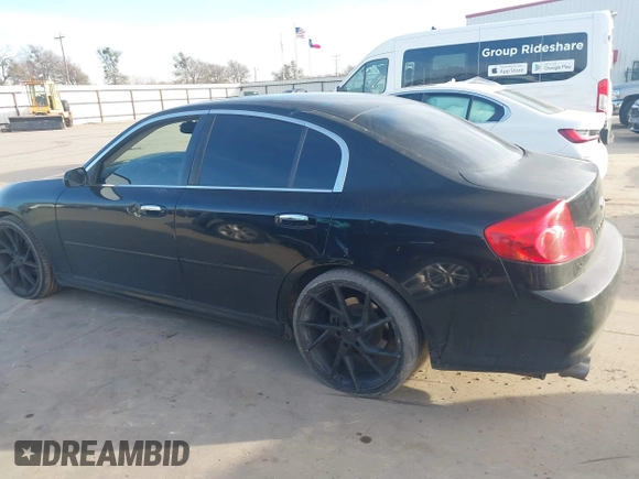 2005 Infiniti G35 with VIN JNKCV51E15M205962, listed as a IAAI auction lot 41386642 with 194,197 mi miles and . Bid and sale history available at DreamBid. Image 14.