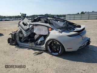 2024 Porsche Taycan 4S with VIN WP0AB2Y12RSA35554, listed as a Copart auction lot 69271334 with Not provided miles and Salvage title. Bid and sale history available at DreamBid. Image 2.