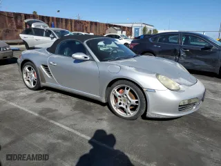 2006 Porsche Boxster S with VIN WP0CB29816U730593, listed as a Copart auction lot 47831555 with 0 mi miles and Clean Title. Bid and sale history available at carsss.com. Image 4.