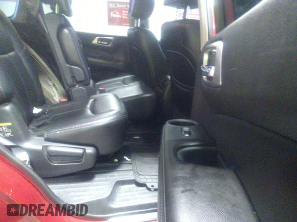 2014 Nissan Pathfinder SL with VIN 5N1AR2MN7EC607817, listed as a IAAI auction lot 41156939 with 145,463 mi miles and . Bid and sale history available at DreamBid. Image 8.
