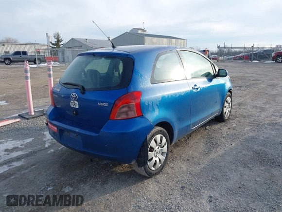 2008 Toyota Yaris with VIN JTDJT923X85219960, listed as a IAAI auction lot 41631681 with 195,585 mi miles and . Bid and sale history available at DreamBid. Image 4.