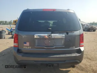 2012 Honda Pilot EX-L with VIN 5FNYF4H66CB084493, listed as a Copart auction lot 59683655 with 112,477 mi miles and Salvage title. Bid and sale history available at DreamBid. Image 6.