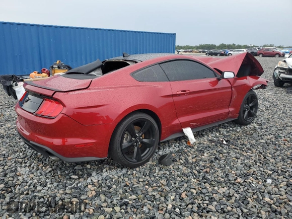 2021 Ford Mustang EcoBoost z VIN 1FA6P8TH3M5117625, wystawiony jako Copart lot #59070425 z przebiegiem Nie podano mil oraz Nie do naprawy • Non repairable. Historia ofert i sprzedaży dostępna na DreamBid. Obrazek 3.