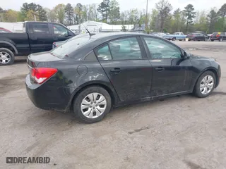 2014 Chevrolet Cruze LS with VIN 1G1PB5SG2E7366520, listed as a IAAI auction lot 42034644 with 163,065 mi miles. Bid and sale history available at carsss.com. Image 4.