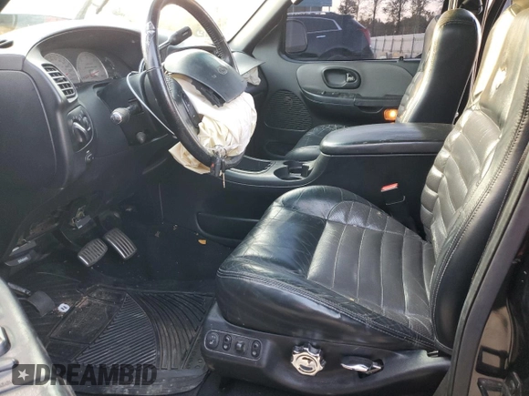 2002 Ford F-150 Harley Davidson with VIN 1FTRW07342KC24210, listed as a Copart auction lot 78489224 with 203,508 mi miles and Salvage Title. Bid and sale history available at carsss.com. Image 7.