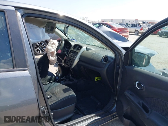 2016 Nissan Versa S Plus with VIN 3N1CN7AP9GL819866, listed as a IAAI auction lot 41868076 with 1 mi miles. Bid and sale history available at carsss.com. Image 5.