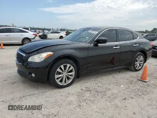 2013 Infiniti M with VIN JN1BY1AR3DM604891, listed as a Copart auction lot 68091914 with 128,799 mi miles and Clean Title. Bid and sale history available at DreamBid. Image 1.