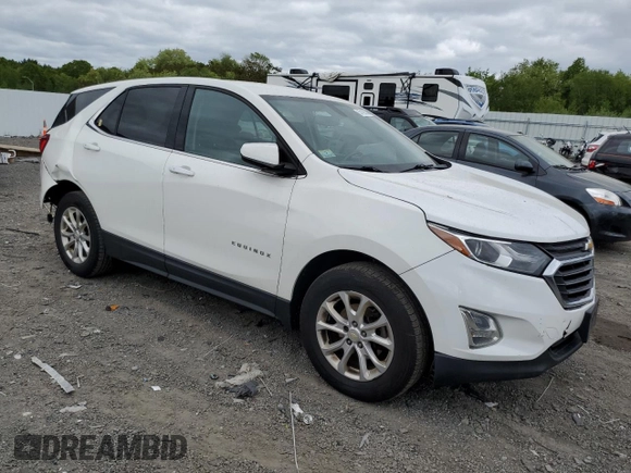 2018 Chevrolet Equinox LT z VIN 3GNAXSEV7JS593275, wystawiony jako Copart lot #57420565 z przebiegiem 83 977 mil mil oraz Szkoda całkowita • Salvage title. Historia ofert i sprzedaży dostępna na DreamBid. Obrazek 4.