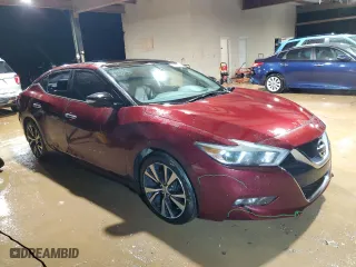 2017 Nissan Maxima SV with VIN 1N4AA6AP7HC454469, listed as a Copart auction lot 45038905 with 130,527 mi miles and Salvage Title. Bid and sale history available at carsss.com. Image 4.