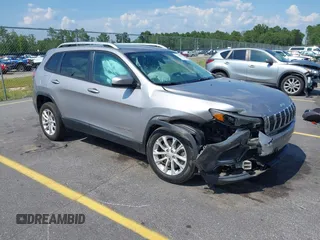 2020 Jeep Cherokee Latitude with VIN 1C4PJLCB3LD615147, listed as a IAAI auction lot 42569825 with 128,952 mi miles and . Bid and sale history available at DreamBid. Image 1.