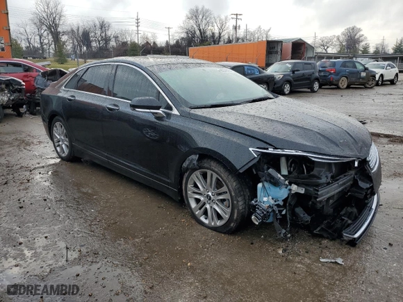 2014 Lincoln MKZ with VIN 3LN6L2J93ER811773, listed as a Copart auction lot 86572774 with 155,545 mi miles and Salvage Title. Bid and sale history available at carsss.com. Image 4.
