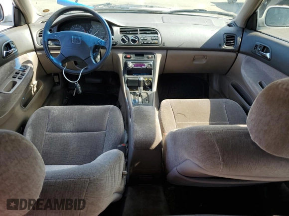 1996 Honda Accord EX with VIN 1HGCD5659TA162968, listed as a Copart auction lot 62536334 with 177,385 mi miles and Salvage Title. Bid and sale history available at DreamBid. Image 8.
