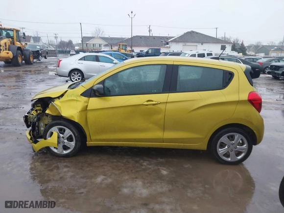 2022 Chevrolet Spark LS with VIN KL8CB6SA0NC024409, listed as a IAAI auction lot 41467964 with 35,650 mi miles. Bid and sale history available at carsss.com. Image 13.