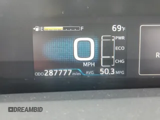 2016 Toyota Prius Four with VIN JTDKARFU6G3526095, listed as a Copart auction lot 54156335 with 287,777 mi miles and Salvage Title. Bid and sale history available at carsss.com. Image 9.