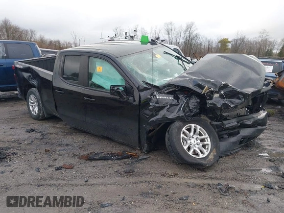 2021 Chevrolet Silverado 1500 RST with VIN 1GCRYEEK0MZ373192, listed as a IAAI auction lot 40924639 with Not Provided miles and . Bid and sale history available at DreamBid. Image 1.