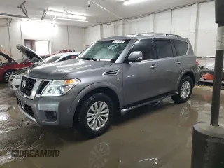 2018 Nissan Armada SL z VIN JN8AY2ND3JX002682, wystawiony jako Copart lot #49782005 z przebiegiem 93 655 mil mil oraz Szkoda całkowita • Salvage title. Historia ofert i sprzedaży dostępna na DreamBid. Obrazek 1.