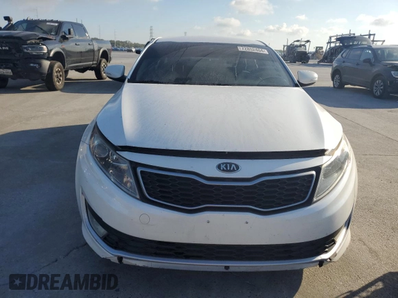 2013 Kia Optima Hybrid LX with VIN KNAGM4ADXD5047621, listed as a Copart auction lot 72852404 with 128,632 mi miles and Non Repairable. Bid and sale history available at carsss.com. Image 5.