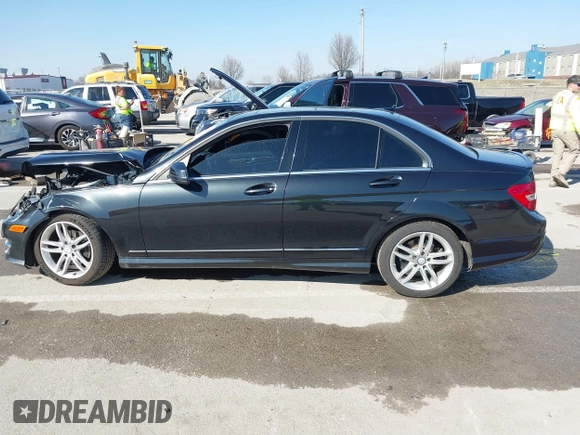 2012 Mercedes-Benz C-Class C 300 Sport with VIN WDDGF8BB4CR192944, listed as a IAAI auction lot 41763293 with 89,422 mi miles. Bid and sale history available at carsss.com. Image 15.