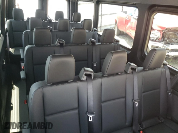 2023 Mercedes-Benz Sprinter Passenger with VIN W1Z4NGHY6PT142701, listed as a Copart auction lot 55005784 with Not Provided miles and Salvage Title. Bid and sale history available at carsss.com. Image 11.