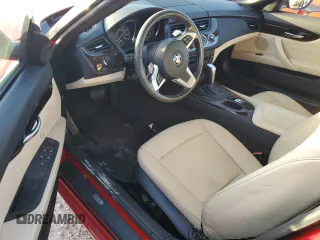 2010 BMW Z4 sDrive30i with VIN WBALM5C55AE377253, listed as a Copart auction lot 74230184 with 0 mi miles and Salvage Title. Bid and sale history available at carsss.com. Image 8.