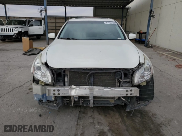 2012 Infiniti G37 x with VIN JN1CV6AR0CM975080, listed as a Copart auction lot 87237924 with 119,504 mi miles and Clean Title. Bid and sale history available at DreamBid. Image 5.